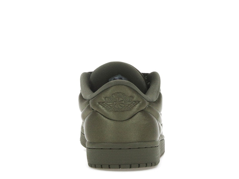Jordan 1 Low Method of Make Satin Medium Olive (Women's)