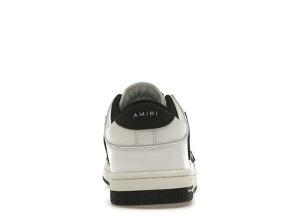 AMIRI Skel Top Low White Black White