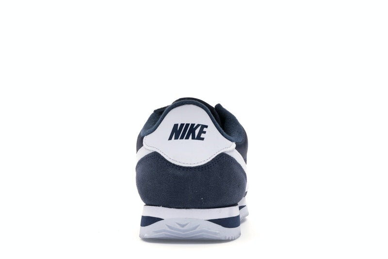 Nike Cortez Basic Nylon Obsidian White-Metallic Silver