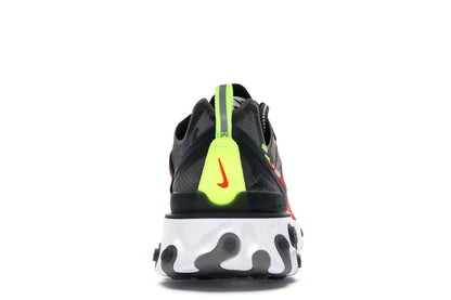 Nike React Element 87 Medium Olive Bright Crimson