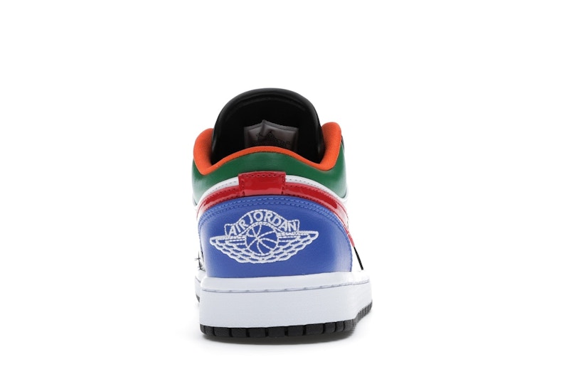 Jordan 1 Low Multi-Color Black Toe (Women's)