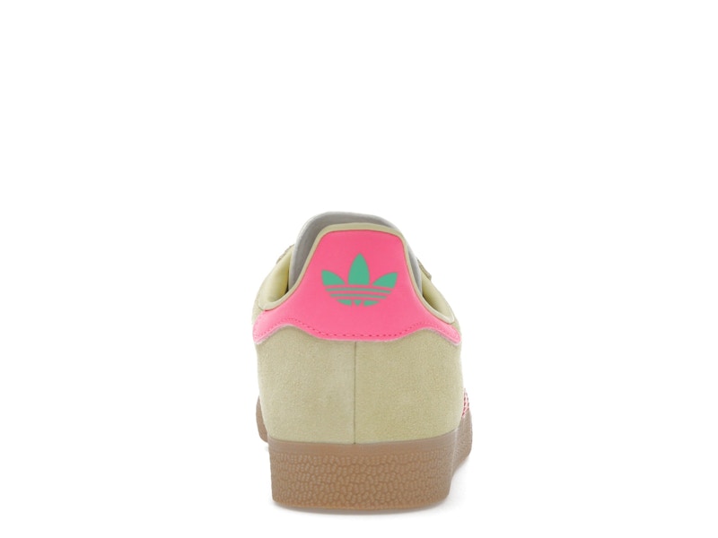 adidas Gazelle Powder Yellow Lucid Pink (Women's)