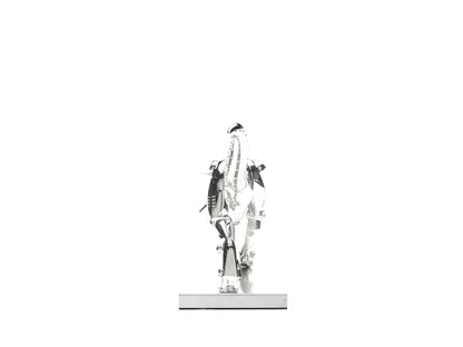 Hajime Sorayama T-Rex Cyborg Dinosaur Figure Silver