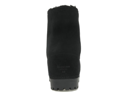 Balenciaga Alaska Low Boot Black Suede