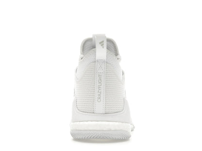 adidas Crazyflight Mid Cloud White Silver Metallic Grey (Women's)