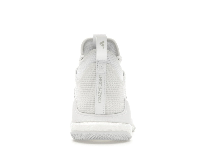 adidas Crazyflight Mid Cloud White Silver Metallic Grey (Women's)