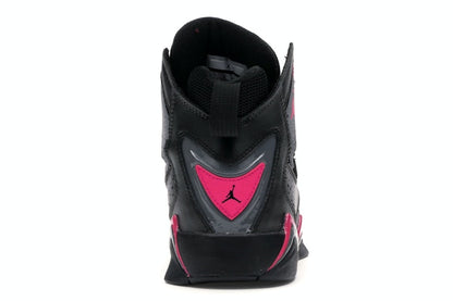 Jordan True Flight Black Dark Grey Deadly Pink (GS)