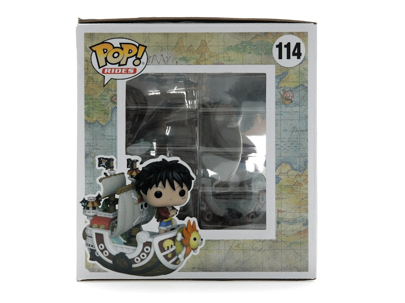 Funko Pop! Rides One Piece Luffy with Thousand Sunny 2022 Winter Convention Exclusive Figure #114