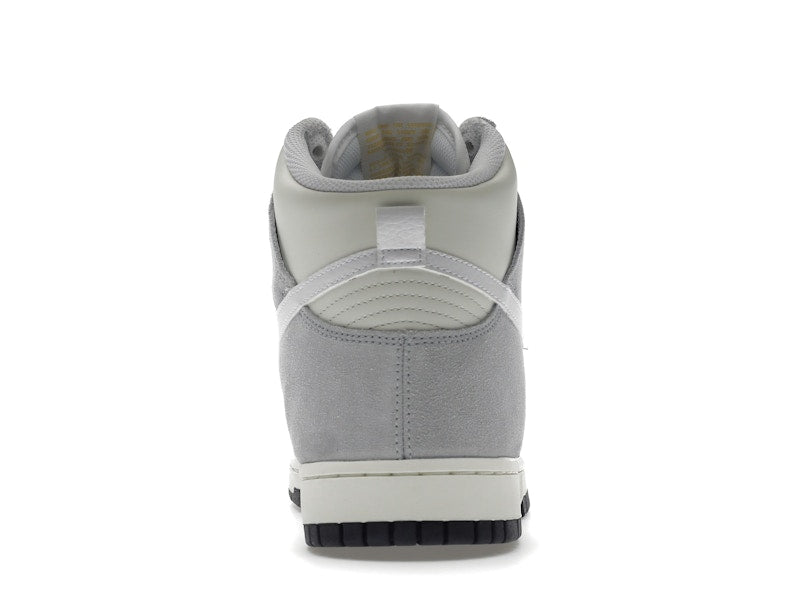 Nike Dunk High Retro Sail Pure Platinum Black White