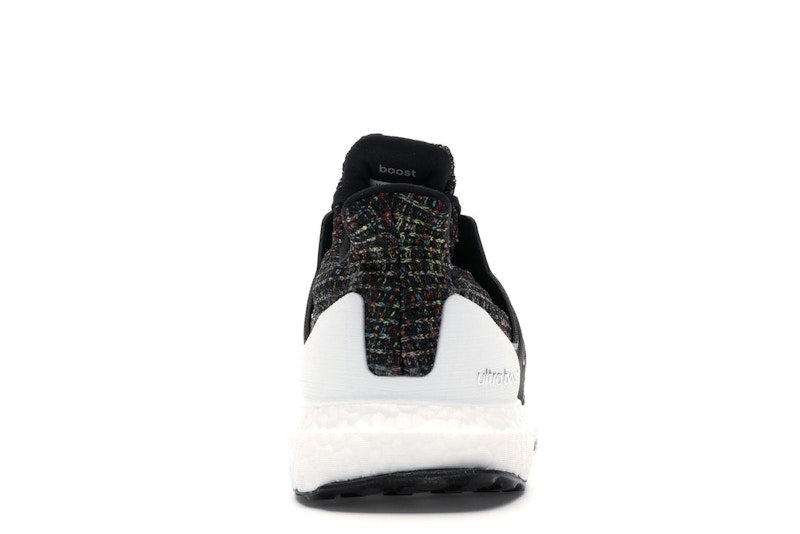 adidas Ultra Boost 4.0 Black Multi-Color White Heel Cage