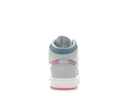 Jordan 1 Mid Denim Sequin (GS)