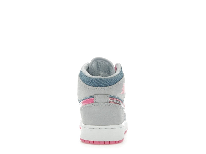 Jordan 1 Mid Denim Sequin (GS)