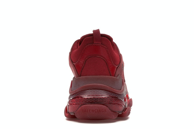Balenciaga Triple S Burgundy Red