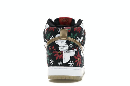 Nike SB Dunk High Concepts Ugly Christmas Sweater Black