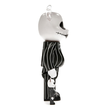 Bearbrick x Disney Tim Burton's The Nightmare Before Christmas Jack Skellington 100% & 400% Set