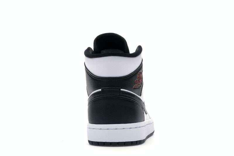 Jordan 1 Mid Reverse Black Toe (Women's)