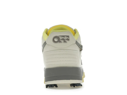 OFF-WHITE Out Of Office OOO Low Tops Golf Paris Hilinski Gray Yellow
