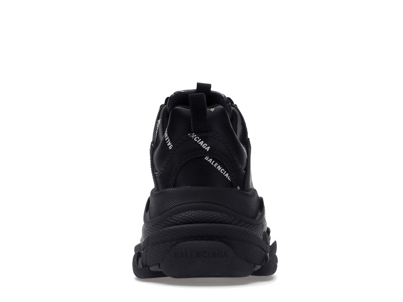 Balenciaga Triple S Black Logo (Women's)