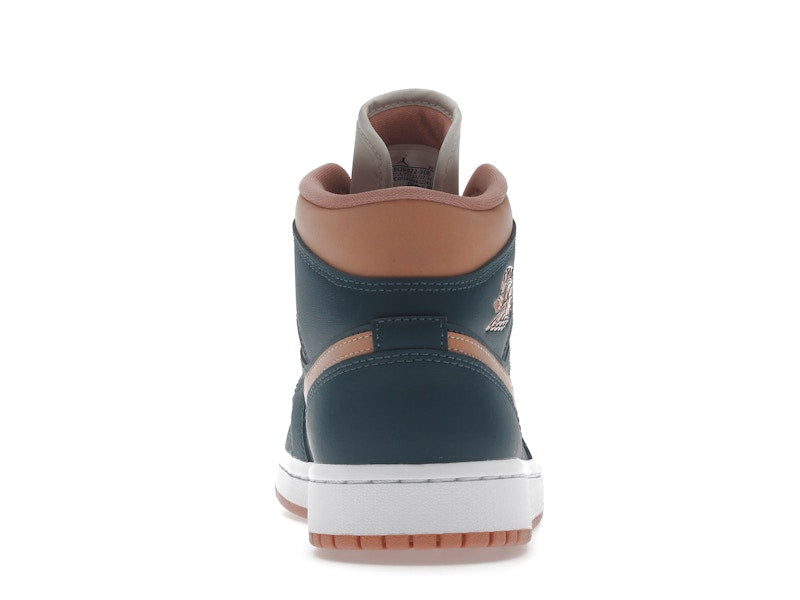 Jordan 1 Mid Dark Teal Green (Women's)