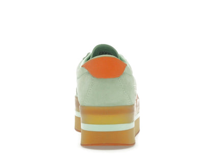 adidas Gazelle Stack Semi Green Spark Solar Orange Gum (Women's)