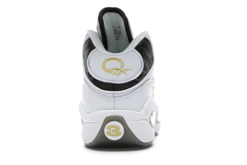 Reebok Question Mid Black Toe