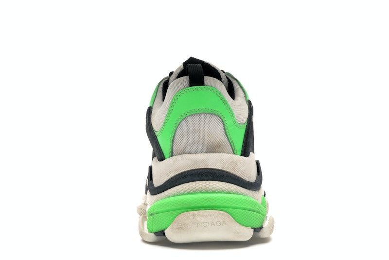 Balenciaga Triple S Mr. Porter Neon Green 2018