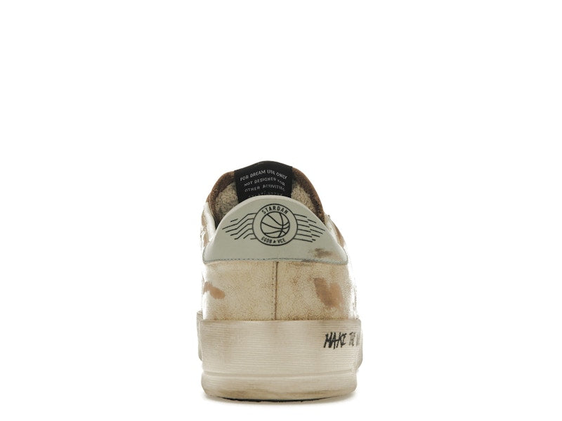 Golden Goose Stardan White Vintage Light Blue