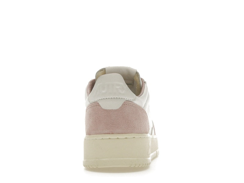 Autry Medalist Leather Low White Powder (Women's)