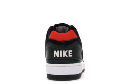 Nike SB Air Force 2 Low Black White Habanero Red