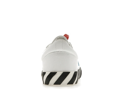 OFF-WHITE Vulcanized Low White Teal Canvas