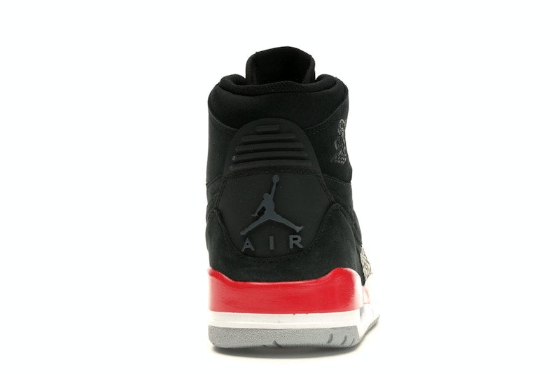 Jordan Legacy 312 Black Fire Red