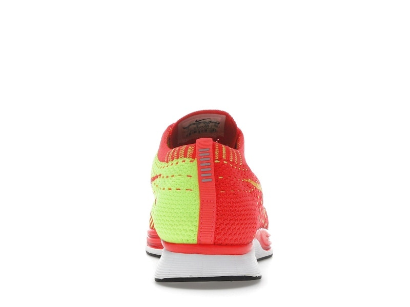 Nike Flyknit Racer Bright Crimson Volt