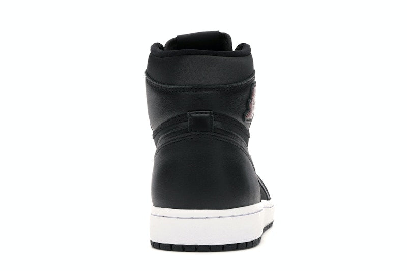 Jordan 1 Retro High Black Satin Gym Red