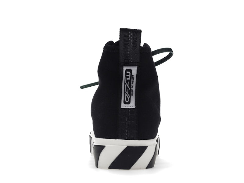 OFF-WHITE Vulc Mid Canvas Black White