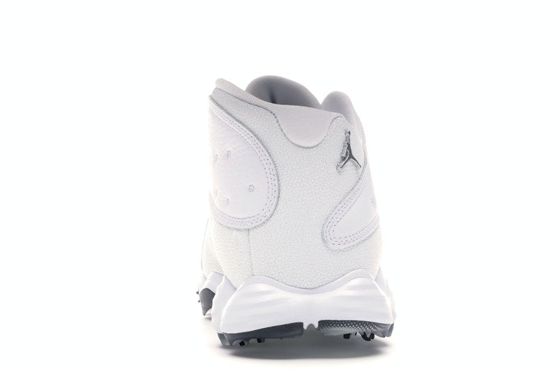 Jordan 13 Retro Golf Cleat White Black