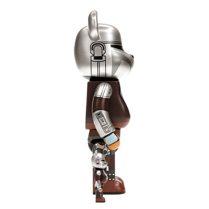 Bearbrick x Star Wars The Mandalorian Beskar Armor 100% & 400% Set