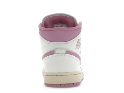 Jordan 1 Mid Sail Pink Coconut Milk (Women's)