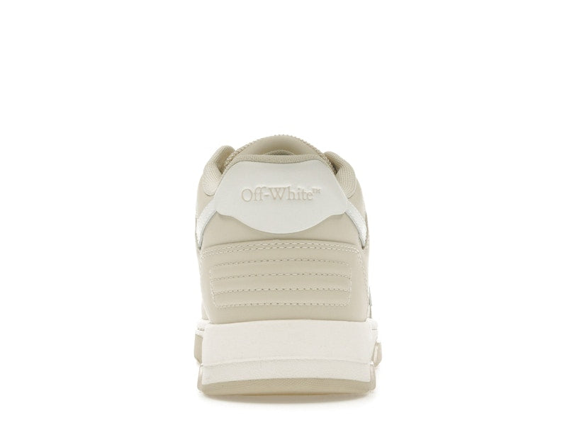 OFF-WHITE Out Of Office OOO Low Tops Angora White