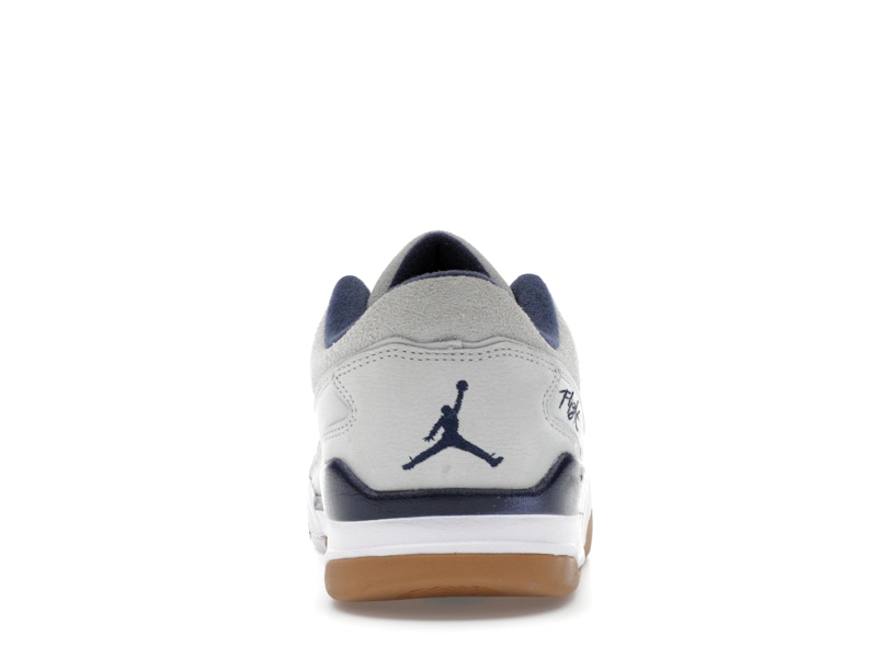 Jordan Flight Court Neutral Grey White Gum Light Brown Midnight Navy