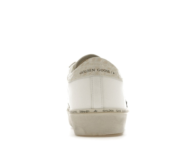 Golden Goose Hi Star White Black Star (Women's)