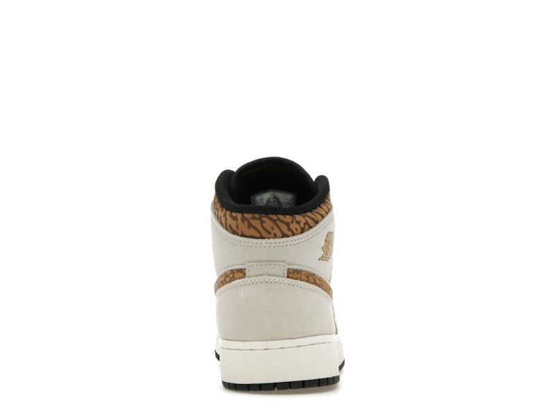 Jordan 1 Mid SE Brown Elephant (GS)