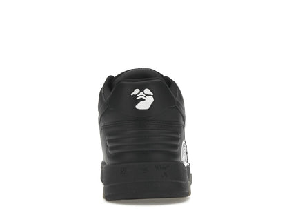 OFF-WHITE Out Of Office OOO Low Tops "Off-White" Black White