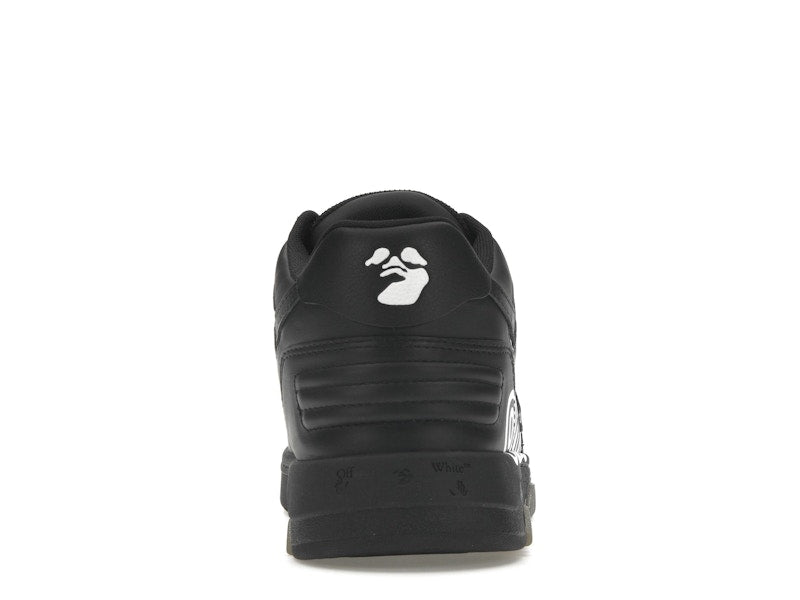 OFF-WHITE Out Of Office OOO Low Tops "Off-White" Black White
