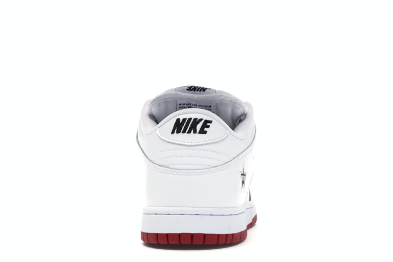 Nike SB Dunk Low Supreme Jewel Swoosh Red