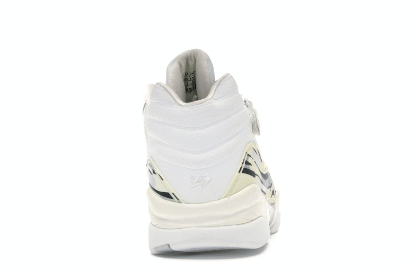 Jordan 8 Retro Low White Metallic Silver
