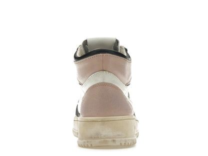 Autry Medalist Leather Mid Super Vintage White Pink Black (Women's)