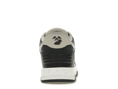 OFF-WHITE Out Of Office OOO Low Tops Black Beige
