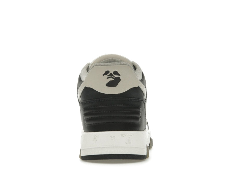 OFF-WHITE Out Of Office OOO Low Tops Black Beige