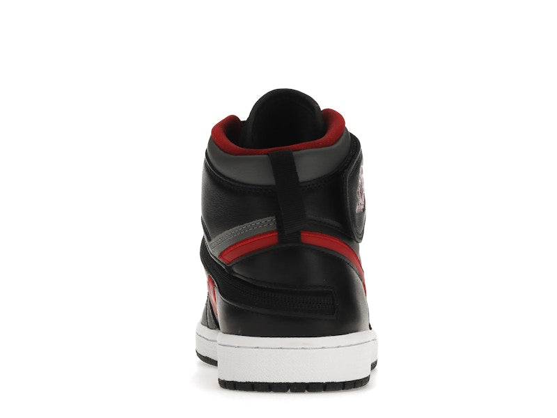 Jordan 1 High FlyEase Black Gym Red Smoke Grey