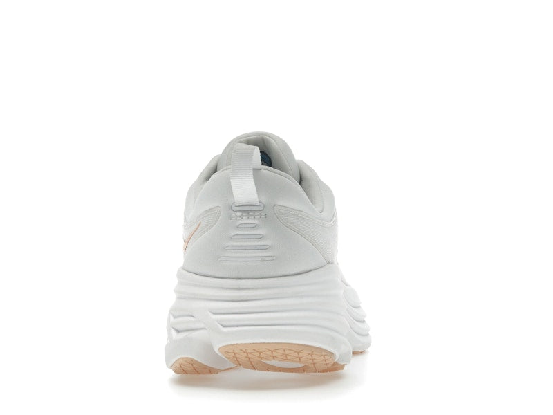 Hoka One One Bondi 8 White Cantaloupe (Women's)